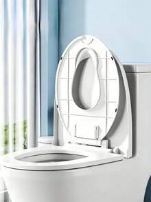 Cute Cat Design Toddler Toilet Training Seat, Non-Slip Potty Training Ring With Wall-Mounted Storage Hook, Portable Baby Bathroom Toilet Seat - Toilet Seat - View 7