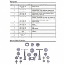 23x Auto Car Universal Disc Piston Caliper Brake Rewind Wind Back Tool Kit Set - A - View 8
