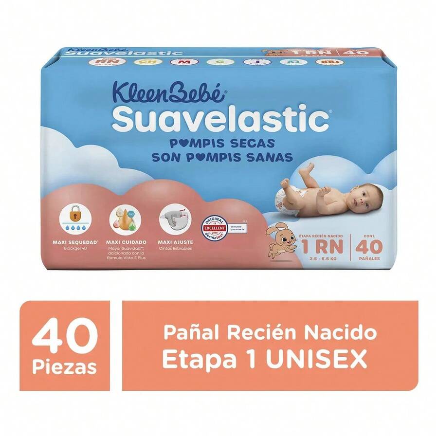 Disposable Diapers - White - View 1