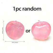 1pc Handmade Crispy Mango Stress Ball Squeeze Toy, Color-Changing Mango Squishy Ball, ASMR Sensory Stress Relief Toy - Multicolor - View 11