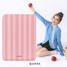 GIIPPA 1件粉色條紋Kindle保護殼附手提帶，適合書迷的情人節/聖誕節禮物，自動喚醒/睡眠保護電子閱讀器保護套，相容Kindle Paperwhite 5/6/7/10/11/12代、Kindle Colorsoft 1代、Basic Kindle 8/10/11代所有Kids與Signature版本 - 多色14 - 查看 7