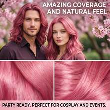 SUMIFANG Semprotan Pewarna Rambut Sekali Pakai Warna Pink 100ml, Pewarna Rambut DIY di Rumah, Formula Sederhana Mudah Dibilas, Tidak Menyumbat Helai dan Kutikula Rambut, Tidak Perlu Pemutihan, Cocok untuk Pewarnaan Rambut Gaya Jangka Pendek, Ciptakan Warna Rambut Modis yang Menarik Perhatian - Berwarna merah muda - View 4