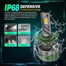 HYNBYZJ 2pcs APP Control H7 Car Headlight Bulb 300W H4 Mini Turbo Headlight H1 H11 9005 HB3 9006 HB4 LED Car Light 12V - A - View 9