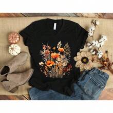 Women T-Shirts - 黑色 - 查看 4