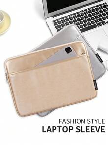canvas artisan Fashion Portable Laptop Sleeve Shockproof Notebook Protect Bag Universal PU Laptop Bag - View 4