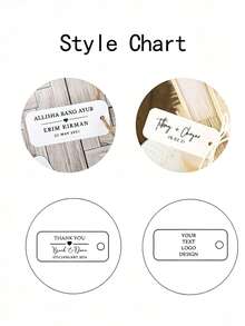 Custom Greeting Cards, Wedding Cards, Party Cards, Gift Box Cards, Custom Wedding Labels, Personalized Wedding Name Labels, Party Labels, Essentials,Customized Stickers,Home Refresh,Home & Living,Haunt Your Home,Personalized Labels ,Forever Love ,Diy Kits, Wedding Merch - Wedding Name Date Tags - View 2