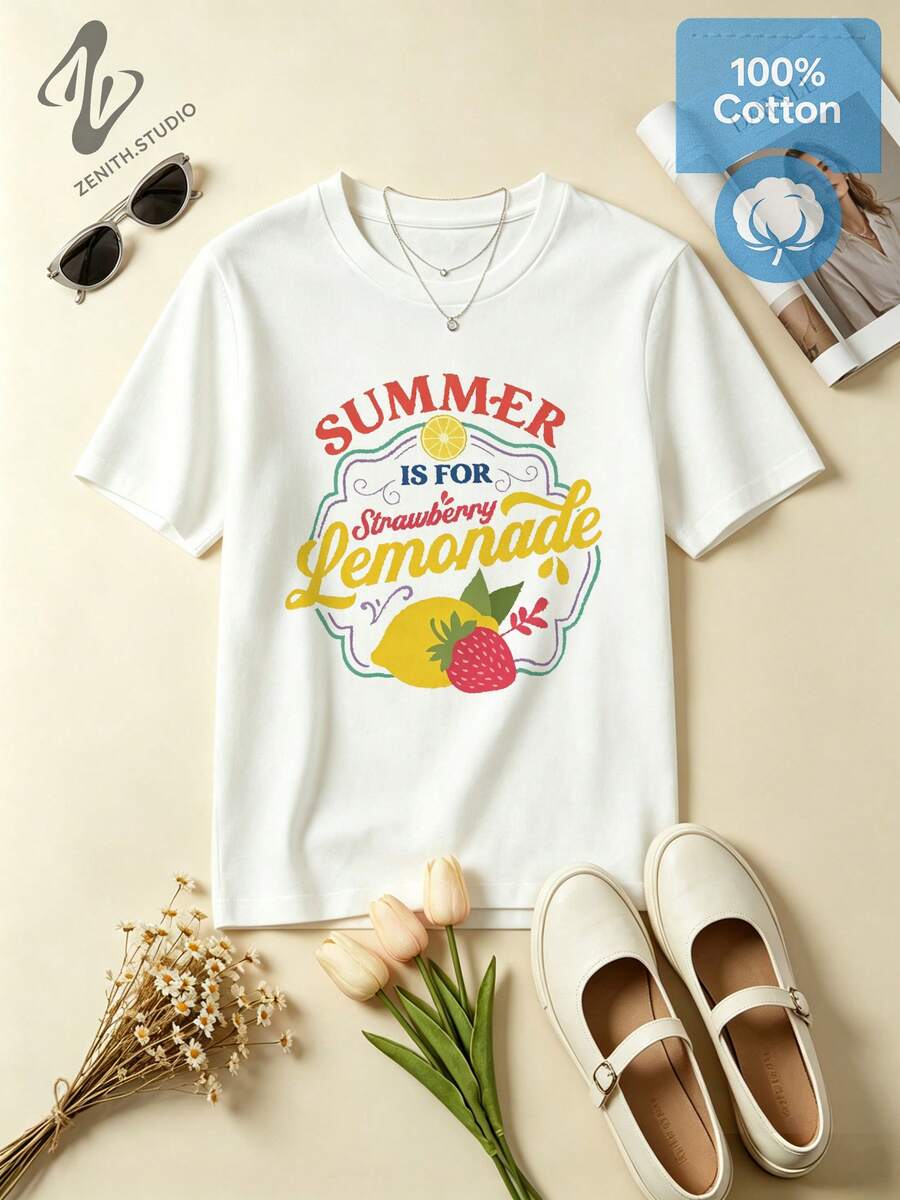 Women T-Shirts - White - View 1