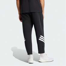 Adidas Future Icons Men's Fashionable Comfortable Versatile Loose Retro Black Straight-Leg Casual Pants - Black - View 3