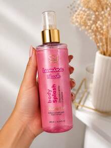 Body Splash Lumina Shimmer 200ml Soul Cosméticos – Desodorante Colônia com Brilho - Frutado E Amadeirado - Visão 2