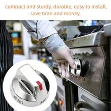 Upgraded DG64-00473A Gas Stove Knob Replacement Set – Reinforced Stainless Steel, Heat-Resistant & Anti-Warping - View 7