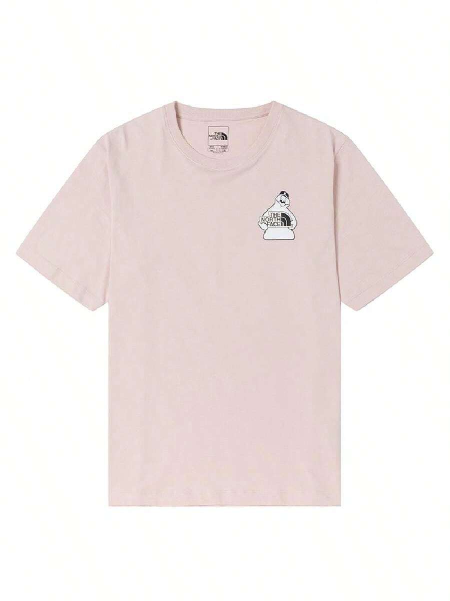 The North Face Men's Women's T-Shirt U TDC MYSTER SS TEE GRAPHIC - AP Soft Comfortable Short Sleeve 8GYYLK6 - Pink - View 1