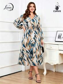 Plus Size Dresses - White - View 4
