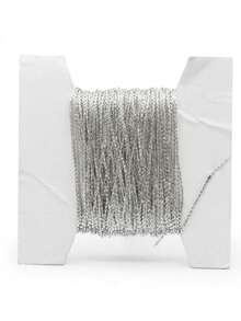 Metallic Cord Wire 0.5mm 1mm 1.5mm 3mm - Silver Gold - 銀0.5mm - 查看 3