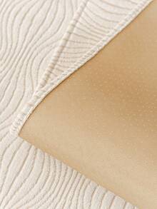 1PC Chenille Fabric, Non-Slip Bottom Design, Solid Color Sofa Cushion Cover, Pet-Friendly Sofa Cushion, Living Room Sofa Back Cushion, Armrest Cushion, Pillowcase, Modern Minimalist Style, Suitable For Bedroom, Study, Living Room And Other Home Decor - Beige - View 8
