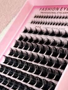 300D Pointed Tip Lash Clusters, 7-18mm Length, D Lash Clusters, Thick Single Lash For DIY Pointed Tip Lash Extension, Cartoon Lash Extension, Mink Lash Extension, Dense Lashes - D - View 5