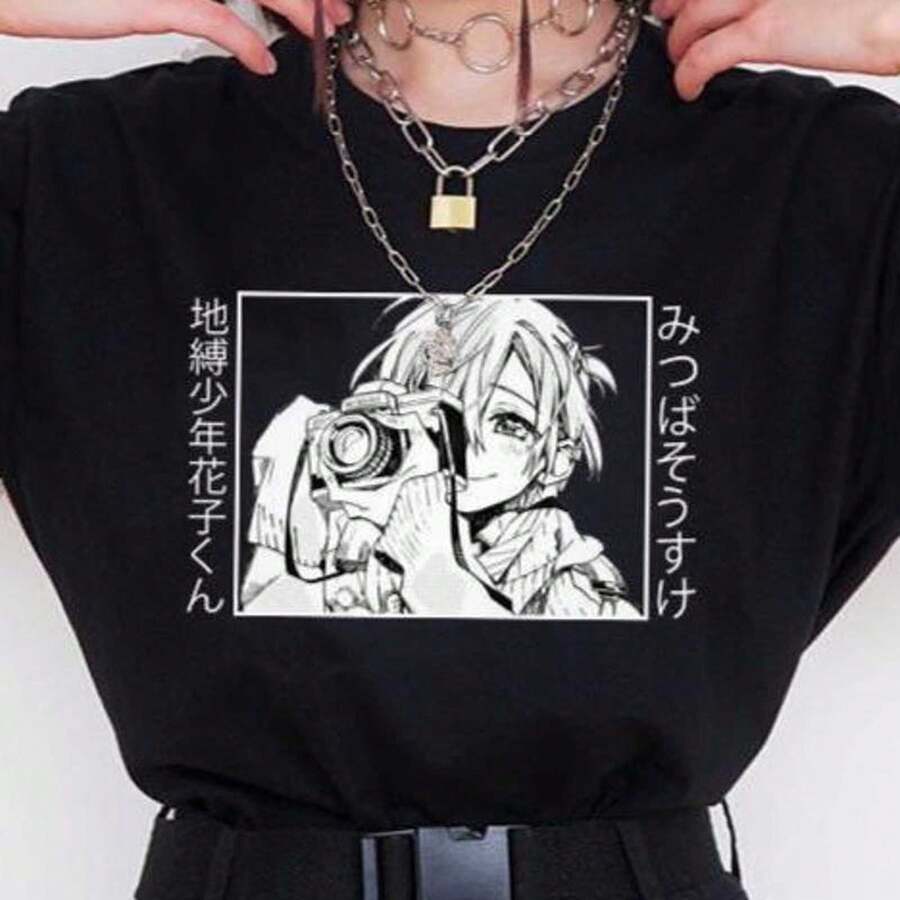 Sosuke Mitsuba Shirt - Toilet Bound Hanako Kun Manga Tee, Tbhk, Mitsuba Tshirt Unisex - Black - View 1