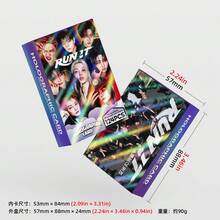 127張/124張(60張Lomo卡+64張貼紙) <RUN IT> 全息照片卡套組，SKZ新專輯雷射Lomo卡雙面照片卡貼紙，K-Pop粉絲收藏禮品周邊 Yong-Bok Collection 閃卡貼紙 - 彩色 - 查看 3