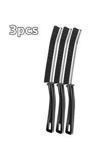 2/3/8pcs Steel Wire Brush Cleaning Set, BBQ Cleaning Tools, Random Color Shipment. Includes Multi-Function Kitchen Cleaning Brush, Scraper And Gas Stove Cleaning Brush, Effectively Removes Stubborn Grease, Practical Household Items, 1pc Kitchen Cleaning Brush - Multiple Styles - View 13