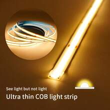 Acosh Neon 0.3 Meters-5m COB LED Strip Light, USB Powered, With Touch Switch Control, Warm White/Cool White Light, Easy To Install, Suitable For Bedroom, Wardrobe, Kitchen Cabinet Decoration, Bedroom LED Light - Multicolor - View 4
