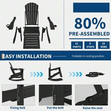 Adirondack Chairs - Black - View 5