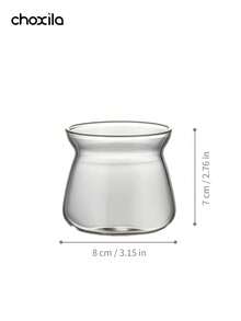 choxila 1件 Ins風玻璃咖啡壺，小眾創意咖啡杯，極簡手沖咖啡分享壺，品飲杯 - 咖啡壺 - 查看 8
