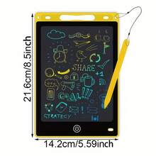 8.5 Inch LCD Electronic Drawing Board - Colorful Erasable Portable With Stylus | School Office Home Note-Taking Christmas Gift - Multicolor - View 13