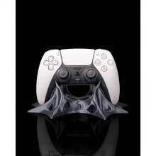 Suporte Controle  Estilo Orgânico Futurista Base de Mesa Gamer 3D - Multicolorido - Visão 2