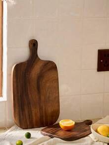 1pc Rosewood Cutting Board, Bread Board, Cheese Tray - Multicolor - View 2