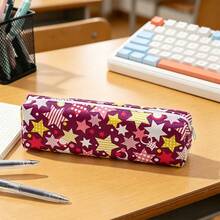 Starry Sky 3-Color Pencil Case, Minimalist Fashion Large Capacity Pencil Pouch, Student Learning Supplies, Suitable For Classroom, Back To School Season Gift Storage Bag - Multicolor - View 6