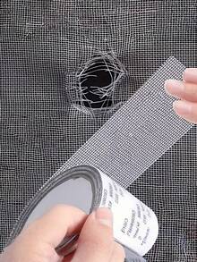 1/3/5Pcs Single Roll Window Mosquito Patch, Self-Adhesive Mesh Patch Set, Fiberglass Door And Window Cover, Repair Holes And Tears, Mosquito-Proof, Home And Office Use, Length 2.5m/98.4in - Multicolor - View 3