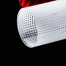 4mm White Mesh Sheet, Yarn, Handmade Crochet Material Bag, Plastic Crochet Hook, Round Cushion Shaping Plate - A - View 10