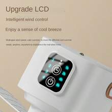 便攜式 USB 充電露營風扇附燈：可調速與亮度、可拆卸葉片、靜音 – 適用於戶外帳篷、臥室、宿舍及旅行使用 - 多色 - 查看 7