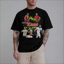 Men T-Shirts - 黑色 - 查看 1