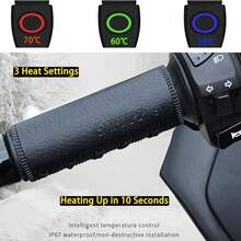 Pegangan Stang Motor Elektrik 5V USB Gaya Perekat Velcro Kontrol Suhu 3 Tingkat Tahan Air Sakelar Perekat Velcro Pegangan Stang Motor Pemanas Elektrik Kontrol Suhu Tahan Air Antarmuka USB Penggunaan Plug-In - Penutup stang berpemanas - View 7