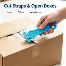 Portable Multi-Purpose Parcel Opener Tape Cutter For Home And Travel, Easy To Use (Random Color) - Set - View 5