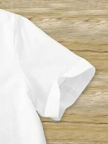 shirt estive casual per ragazze, Halloween, stile pasha. - Bianco - Visualizzare 5