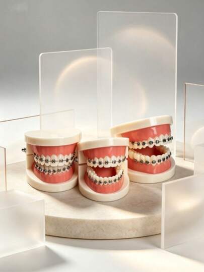 Fashionable And Convenient Temporary Dental Braces, With Hook Structure For Secure And Reliable Fit, Unique And Personalized Design, Full Of Fun. Suitable For Holiday Role Play, Daily Fashion Matching, Photography And Short Video Creation, Adding Unique Highlights To Various Looks. Compact And Lightweight Design For Easy Carrying, Whether At Airport, High-Speed Rail Or Self-Driving, Can Be Easily Put On And Taken Off, Showcasing Different Fashion Styles Anytime And Anywhere