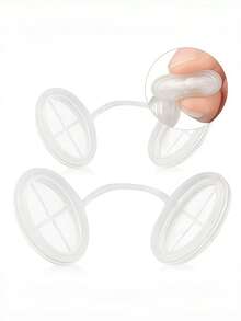 1pc Disposable Ultra-Thin Invisible Nasal Filter Soft Breathable Comfortable Dust Pollen Smog PM2.5 Air Pollution Barrier Portable Lightweight Nasal Protection Suitable For Cycling Running Construction Driving Travel Daily Commute Outdoor Use - Multicolor - View 5