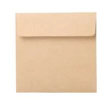 100pcs Mini Retro Envelopes 10x10cm Western Style Small Kraft Paper Black/White Blank Storage Envelopes For Office & School - A - View 13