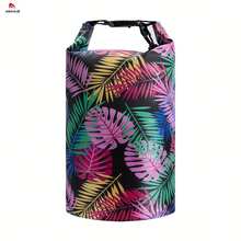 1pc Swimming Rafting Outdoor Beach One Shoulder Handheld Bucket Bag, Swimming Rafting Storage Bag, Upstream Backpack Beach Bag, All-Over Print - Multicolor - View 8