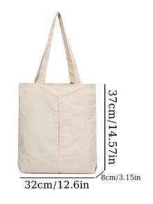 BAILEE A Casual, Simple, Solid-Colored Women's Shoulder Bag With Ample Capacity, Perfect For Carrying While Shopping Or Giving As A Gift. - Multicolor - View 12