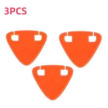 6pcs High Visibility Reflective Stickers For Night Riding, Warning Pendant, Emergency Triangle Reflective Decoration, Random Color, Suitable For Mountain Bike And Road Bike Cycling Accessories - A - View 8