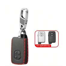 2-Button Car Key Fob Cover Remote Protector For Prius 30, Alphard, Aqua, Land Cruiser, Auris, LC 200, 2012 2013 2014 - 2 Buttons - View 4