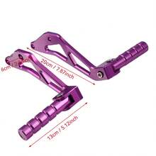 Off-Road Electric Motorcycle Modification Parts, Aluminum Alloy Passenger Footpegs, CNC Processed Aluminum Alloy Rear Footpegs, 6 Colors Available, Suitable For Sur-Ron S/X/L1E, Off-Road Electric Bike Modification Riding Footrests - A - View 4