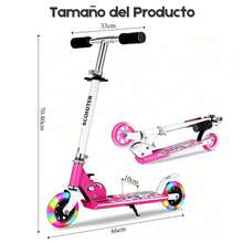 Kick Scooters, Foot Scooters - Pink - View 8