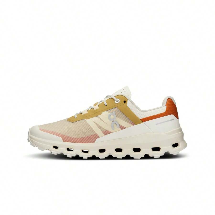 On Running Women Running Shoes - 象牙白/古銅色 - 查看 1