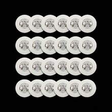 6 piezas/12 piezas/24 piezas Posavasos de barra, luces de botellas LED con pegatinas luminosas para botellas - Blanco - Ver 10