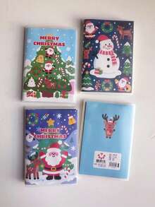 A7 Christmas Glue-Bound Notebook 62 Sheets Eye-Protection Color Student Mini Portable Waterproof Notepad Wholesale - Multicolor - View 11