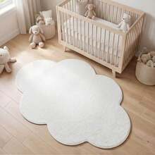 1pc, Washable Non-Slip Popular Beige Pineapple Circle Decorative Rug, Faux Sisal Woven, 3D Textured With Rich Feel, Non-Slip Wear-Resistant Machine Washable, Stain-Resistant Waterproof Dust-Free, Easy To Clean, Minimalist Wabi-Sabi Style, Especially Suitable For Pet-Owning Homes, Applicable To Indoor/Outdoor, Living Room, Bedroom, Entryway, Dining Room, Kitchen, Balcony And Other Living Scenes, All-Season, Carpet, Rug, Carpet Living Room, Kitchen Mat, Carpet For Bedroom, Bathroom Mat, Rug Bedroom, Room Decor, Rugs For Living Room, Kitchen Rug, - White - View 5