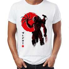 Hip Hop Men T-Shirts The Predator Under The Sun Artsy Awesome Artwork Printed Street Guys Tops & Tees Swag 100% Cotton Camiseta TWKQ - 2V0060M - View 2